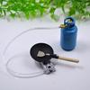 4Pcs/Set 1/12 Dollhouse Miniature Kitchen Toys Alloy Gas Stove Tank Utensils Tool Miniature Food Girls Toys for Children