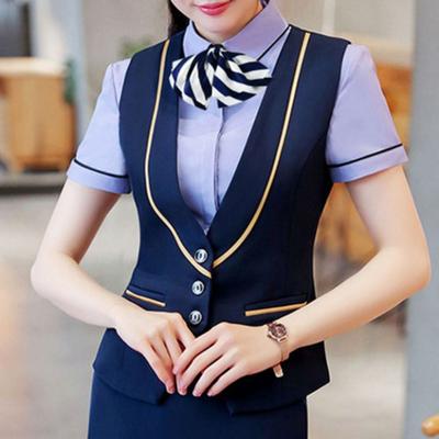 Korean Style Airline Stewardess Necktie Adjustable Bank Teller Neck Tie JK Uniform Bow Ties Shirt