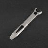Titanium Multi-Tool EDC Pry Bar Outdoor Survival Camping Bottle Opener Hex Wrench