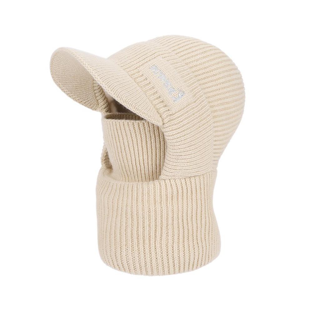 Ear Protection Knitted Beanie Hat Windproof Thickened Balaclava Hat Winter Warm Hat  Winter Cycling
