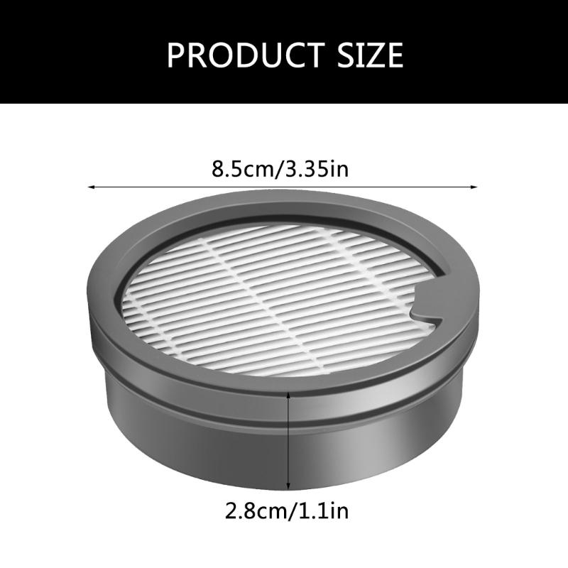 2 Stück Kunststoff Ersatzfilter Effizienter Staubreinigungsfilter Staubsaugerfilter Staubsauger-Ersatzteil Geeignet für M13S