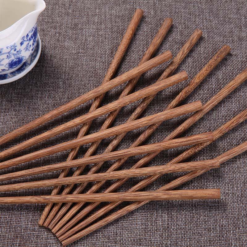 10 Pairs Natural Chopsticks Japanese Chop Sticks Tableware Sushi Noodles Non-Slip Chopsticks Set Reusable Food Stick For kitchen