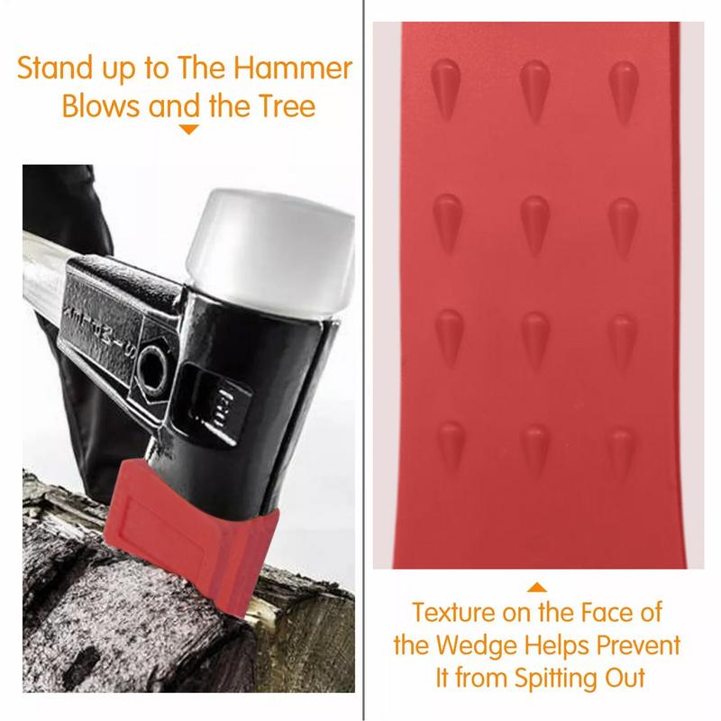 Tree Wedges For Tree Cutting 6-inch Security Portable Chainsaw Wedges Logging Tools Equipment Guide Trees Safely To Ground