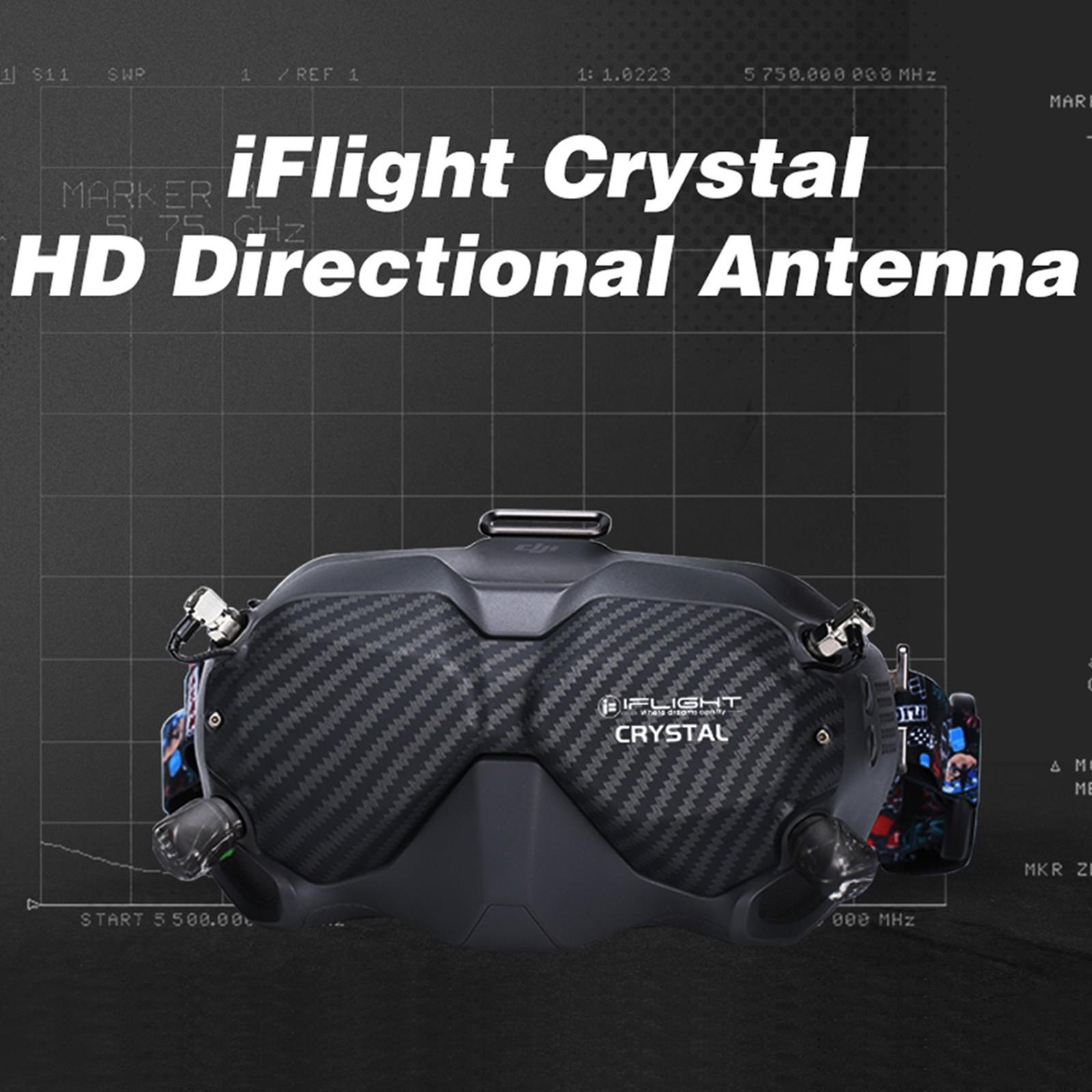

Патч Sagit Crystal HD и набор коротких антенн для FPV Материал ТПУ Черный