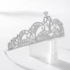 Europäische High-End-Luxus-Braut Zirkon große Krone Hochzeitstiara Hochzeitskleid Haarschmuck