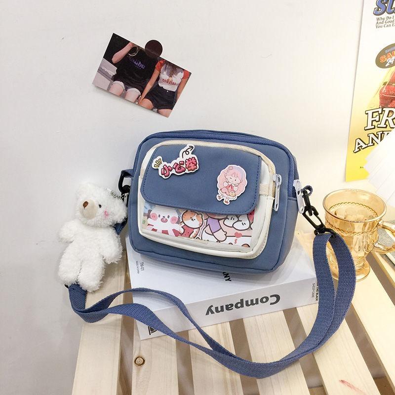 Cute Small Bag Female Student New Small Fresh Shoulder Bag Literary Versatile Messenger Bag Female