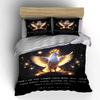 Divine Inspiration Three-Piece Set Kid'S And Adults' Bedroom Decor, Exquisite Three-Piece Bedding Set Gift