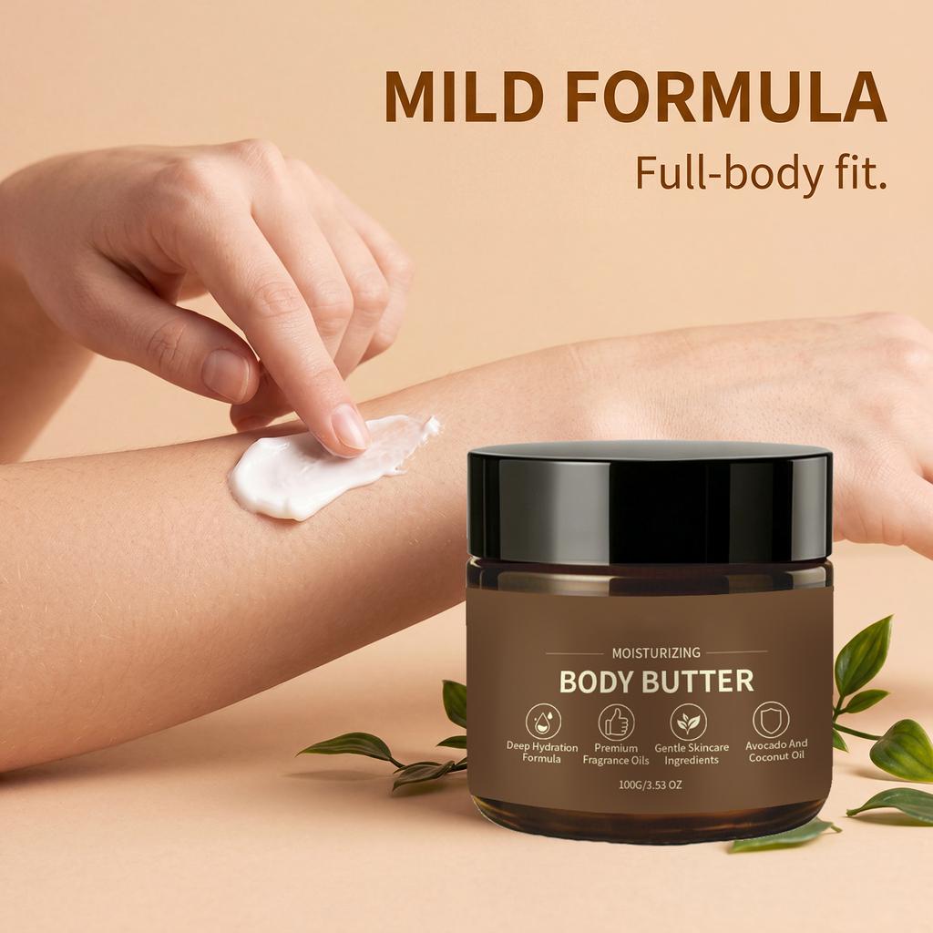OCEAURA Moisturizing Body Cream Dry Skin Non-Greasy