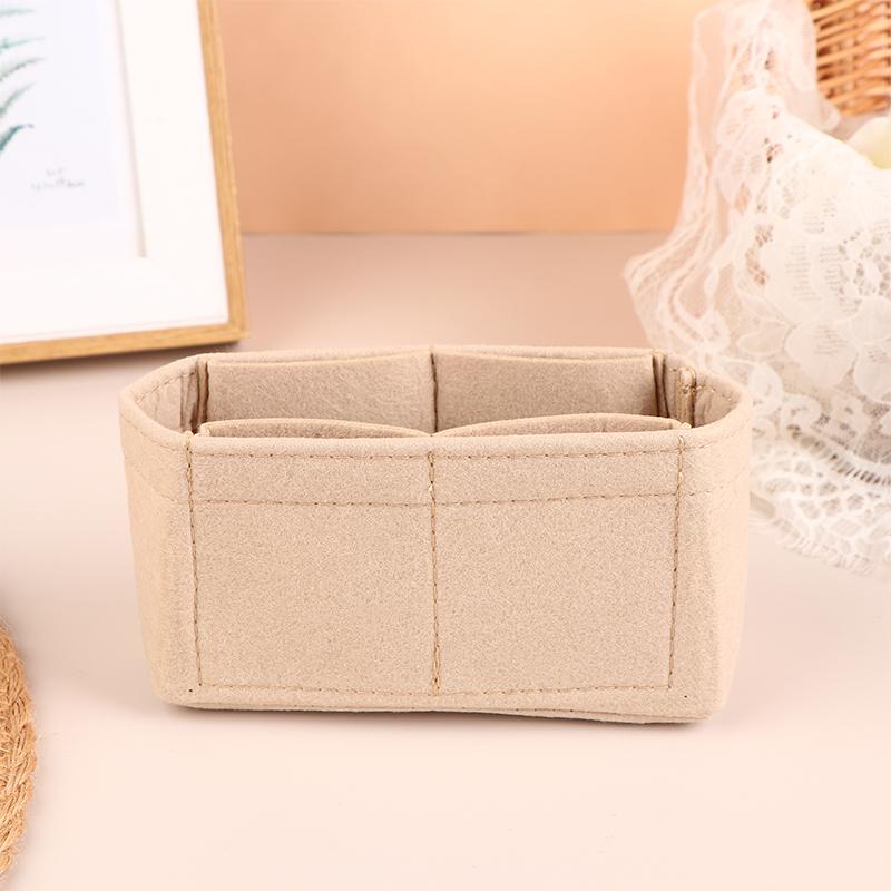 1Pc Bag Anti-Deformation Liner Organizer For Insert Handbag Mini Bag Storage Bag The Liner Bag Felt Purse Liner Bags