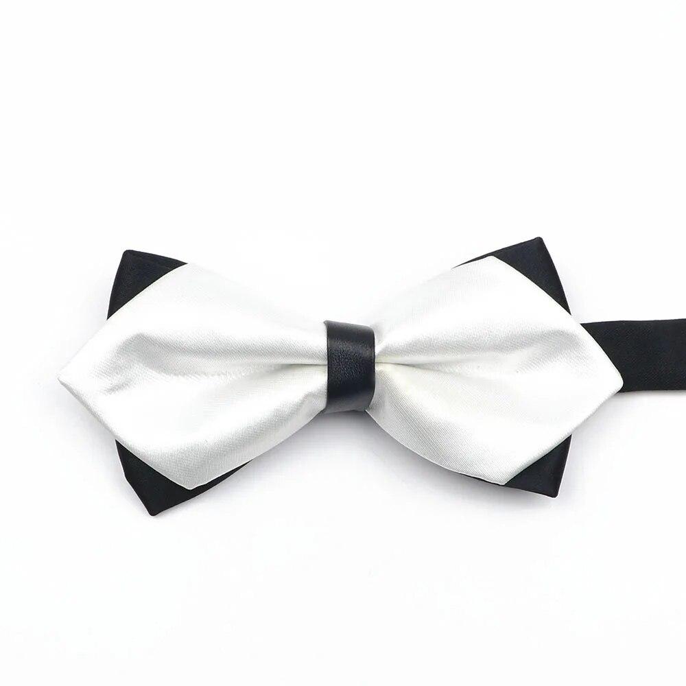 Men Bow Ties Groom Wedding Fashion Adjustable Tuxedo Bowtie Business Colorful Neckties