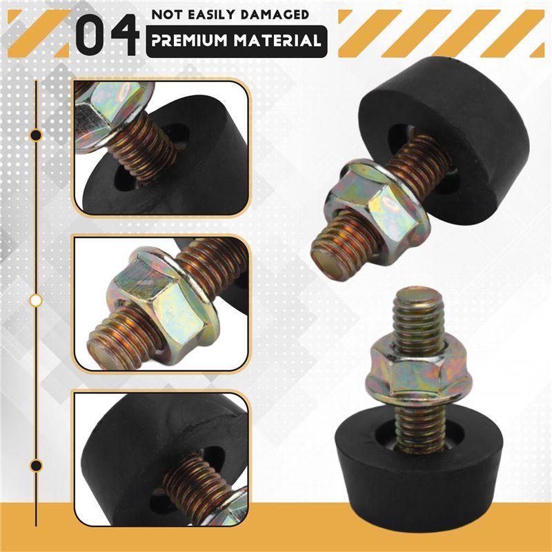 AA92-1 Pair Engine Bonnets Bonnet Adjuster Bump Stop Fit For Nissan Patrol GQ For Ford Maverick BSANS1GP-1 62840-H8500 Hood P