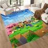 Minecraft 437 Floor Mat Design for Entryway Decorate room Playrooms Dining Room Antislip Carpet Anime Office Decor