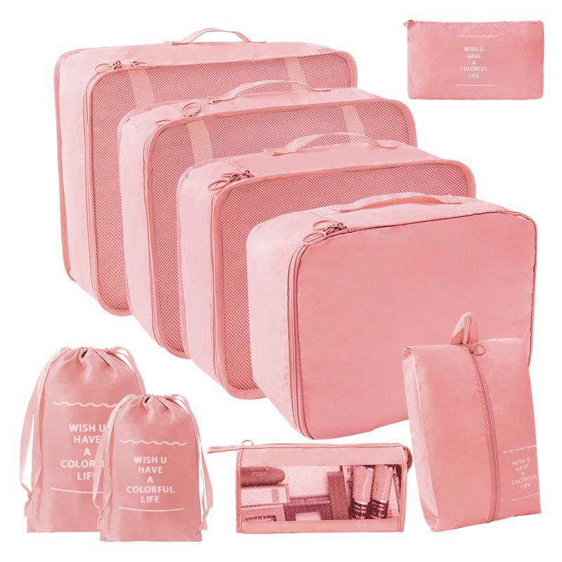 Large Capacity Foldable Travel Storage Bag Set - 7 Pieces