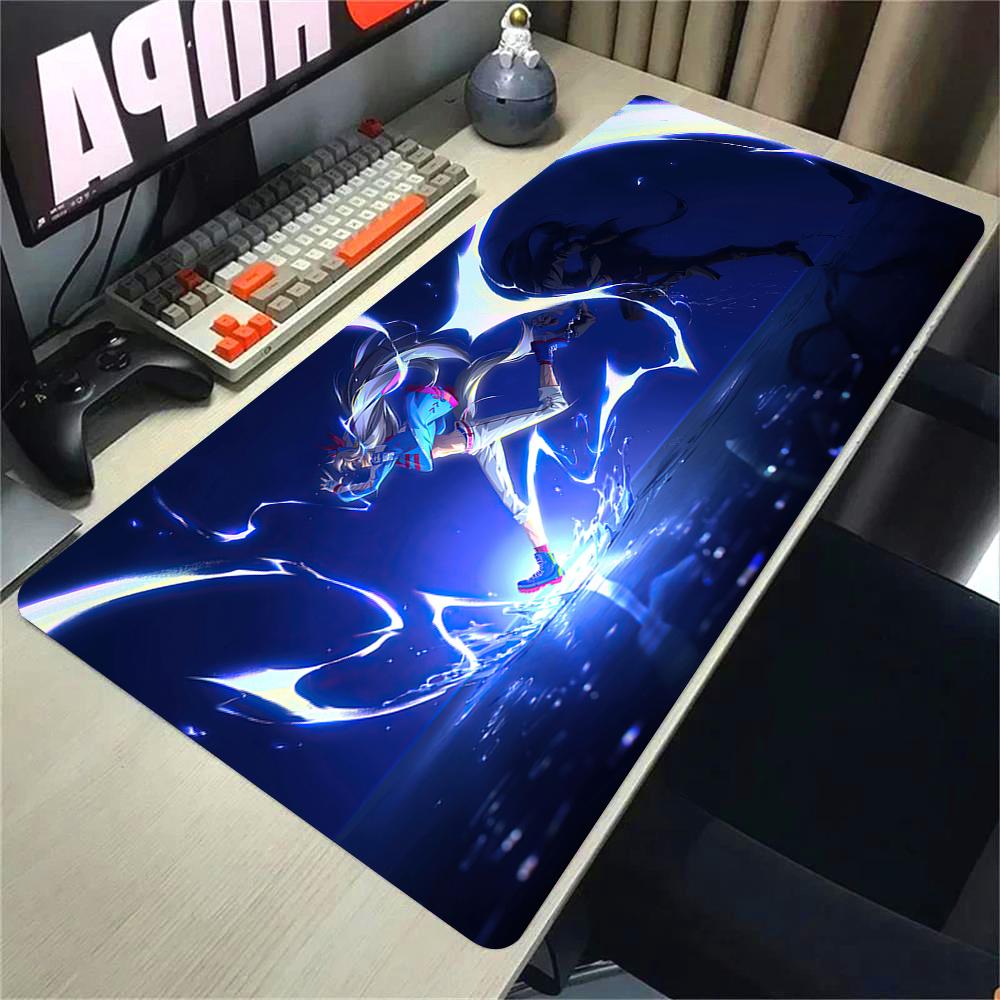 Nouveau Tapis de Souris Anime Umamusume Pretty Derby Tapis de Souris Clavier Grand Dessin Animé Mignon Oguri Cap Tapis de Bureau PC Gamer Impression Tapis de Table