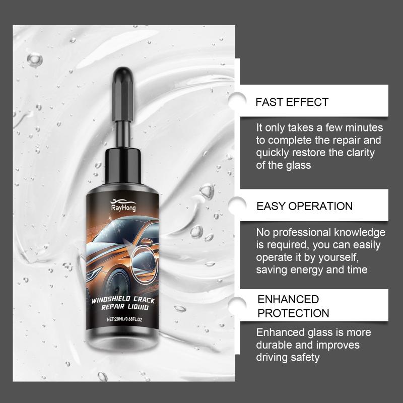 Windshield Crack Repair Fluid Car Window Repair Resin Windscreen Scratch Crack Restore Fluid Glass Curing Glue Car Accessories