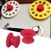 1 Pair 1/4inch Nab Hub Optical Shaft Adapters Gaskets Mounting Circlet Easy Installation for Reel to Reel Tape Recorder