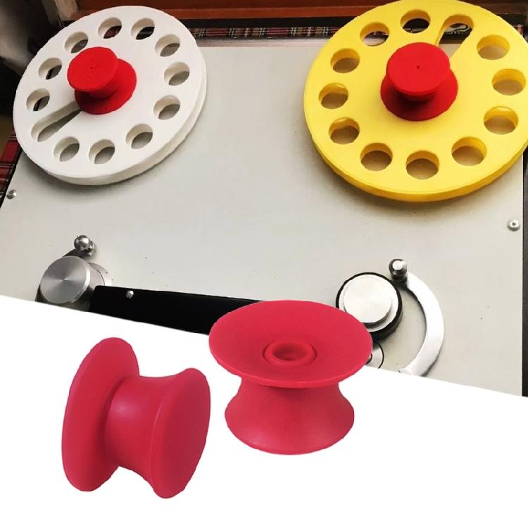 1 Pair 1/4inch Nab Hub Optical Shaft Adapters Gaskets Mounting Circlet Easy Installation for Reel to Reel Tape Recorder