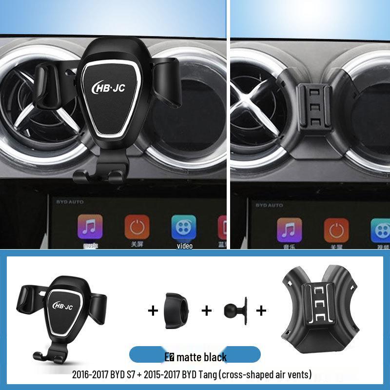 

BYD S7/Tang Wireless Phone Holder with Navigation and Charging Functionality.