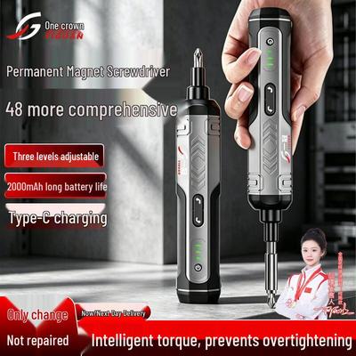 Yiguan Rechargeable Mini Electric Screwdriver Set CN Plug (adapter Included)