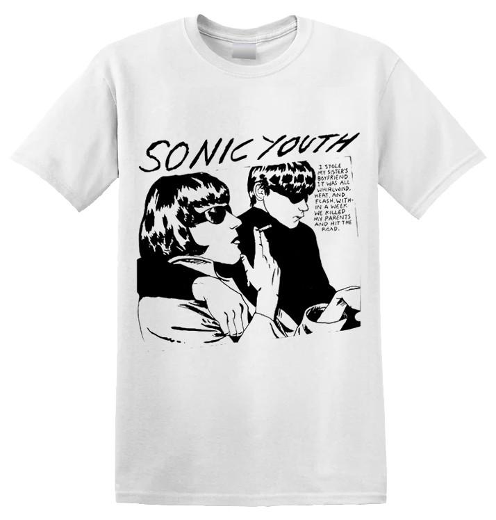 SONIC YOUTH - Goo Album Cover (White) T-Shirt L