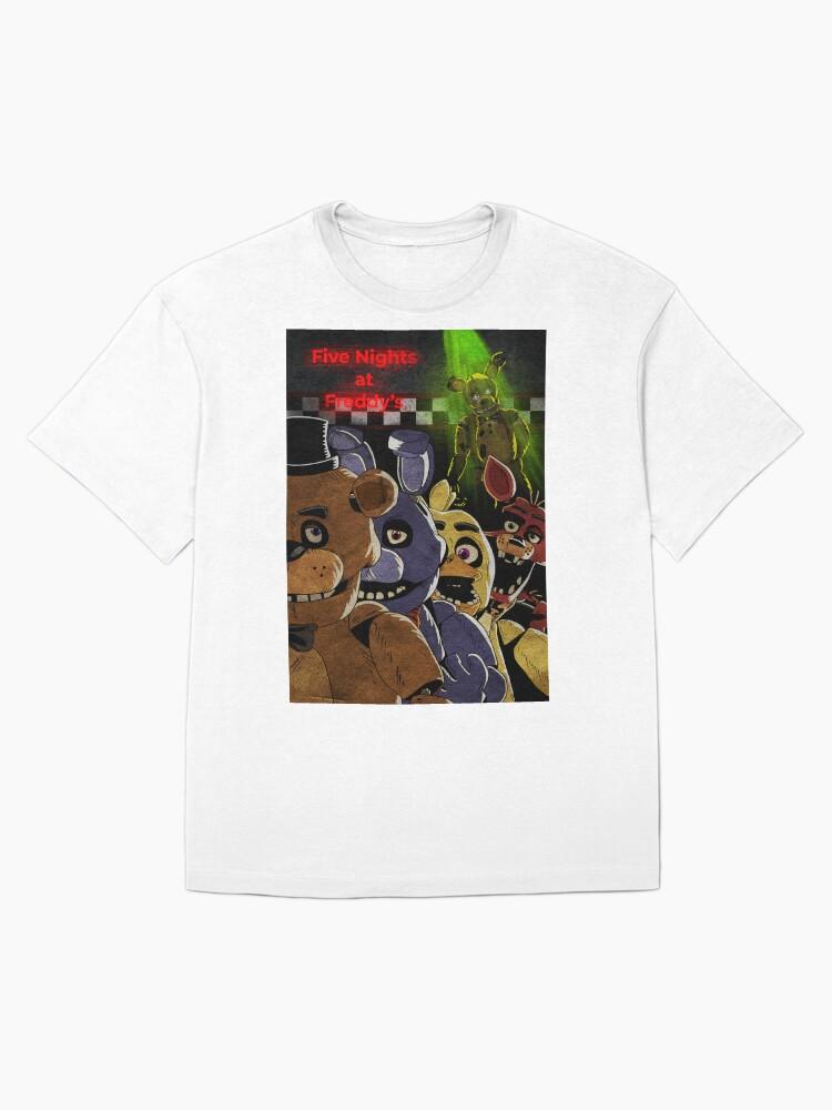 Five Nights at Freddy's FNAF movie Poster Oversized T-Shirt