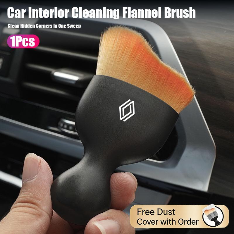 Car Interior Cleaning Brush Crevice Dust Removal Cleaning Tool For Renault Clio Sandero Captur Megane R5 4 E-tech Scenic Austral R888