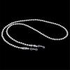 70cm Weiße Perlen Brillen Lesebrillen Sonnenbrillen Kette Mode Rutschfester Lanyard Kordelhalter Seil Für Elegante Frauen