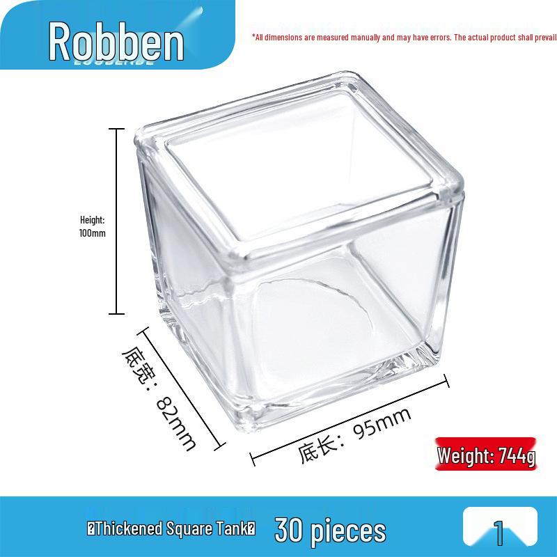 Premium Glass Staining Jar for 5/9/10/26/30/60 Slides - Vertical, Horizontal, and Round Options Available