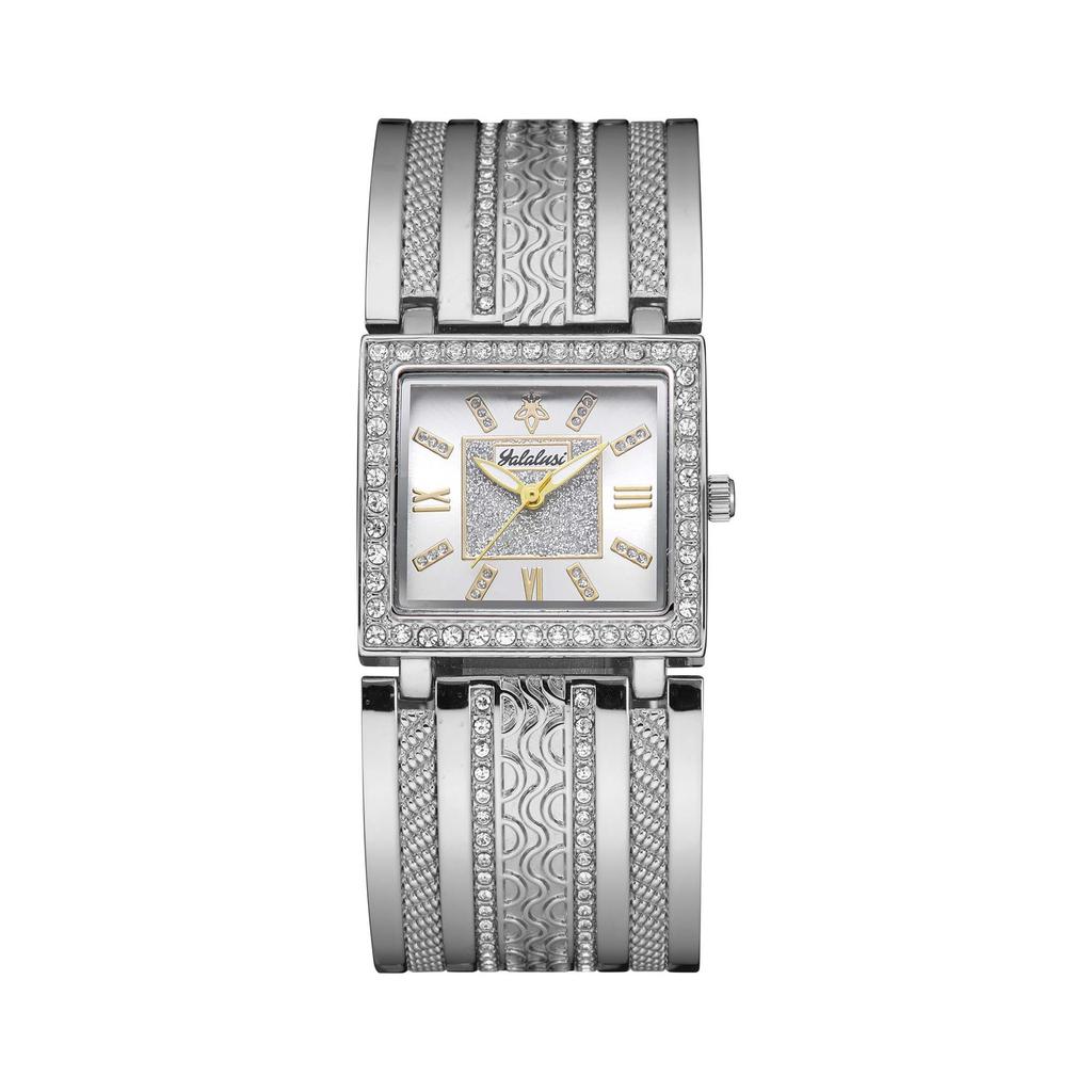 Yalalusi Luxus Gold Diamant Quadratische Damenarmbanduhr Mit Diamantarmband Goldene Uhr Leichter Luxus Damenarmbanduhr