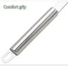Coltelli da Cena in Acciaio Inossidabile Coltello e Forchetta da Barbecue Posate da Esterno Coltello con Manico Lungo Set Coltello e Forchetta Coltello da Bistecca Strumento per Arrosto di Coscia d'Agnello