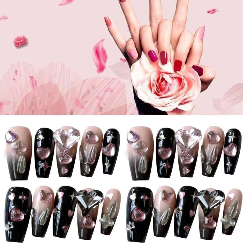 Chinese Brand Y2k Nail Art Stickers In Long Wearing Style For Universal Use