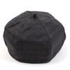 Universal Chemistry Charcoal Glen Check Beret