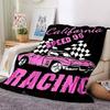 1pc California Speed 98 Racing Soft Flannel All Season Throw for Home, Office, Outdoor UseDurable Comfort Soft Warm Throw for Home