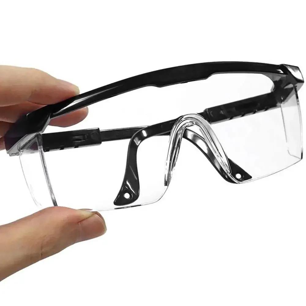 12pcs Anti-Splash Work Safety Glasses Eye Protecting Lab Goggles Protective Industrial Wind Dust Proof Goggles Cycling Glasse