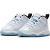 New Jordan Air Jordan 11 Anti-Slip Wear-Resistant High-Top Toddler Shoes White Blue Infant And Toddler 378040-104