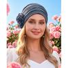 Chemo Turban for Women Headwear Soft Cancer Head Scarf Hats Beanie Elastic Hair Wraps