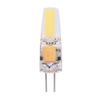 10Pcs ACCelsiusDC12-24V G4 COB LED Light Bulbs NOn Dimmable Silicone Lamp Fixtures (Warm White)