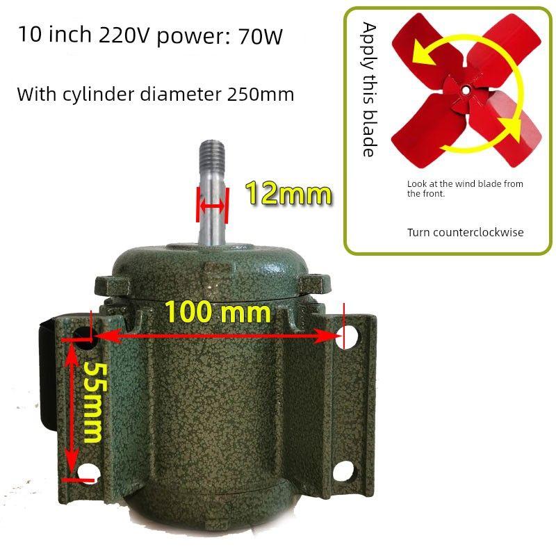 Motor Cylinder Industrial Axial Flow Pure Copper Exhaust Fan
