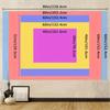 1pc Sunflower Print Tapestry Multi Size Living Room Bedroom Wall Art Decoration Machine Washable Background Cloth Space Pendant