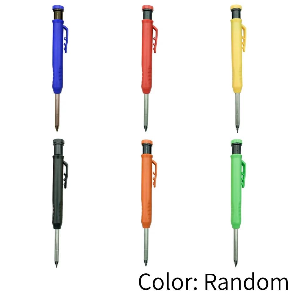 Professional Long Tip Mechanical Pen Woodworking Drafting Set Marking Tools Engineering Graphite Lead Dry in Any Color