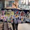 Digimon Adventure Monster Game Beach Towel Colorful Bath Towels For Girl Microfiber Quick Dry Sand Free Beach Yoga Spa