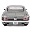 Maisto 1/24 Scale Diecast Model Car of the 1967 Ford Mustang GT in Gray (Product Code: 31260 GY)