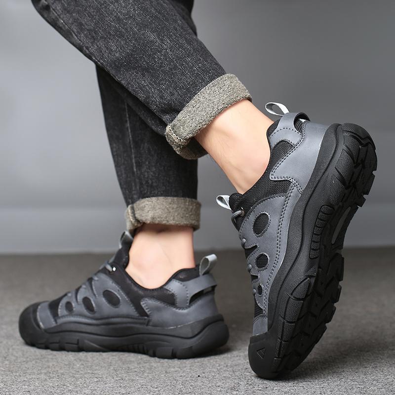 Fashion Soft Sole Male Casual Shoes 2025 New Men's Walking Footwear Leisure Walk Sneakers Outdoor Trainers Wear Resistant Running Shoes