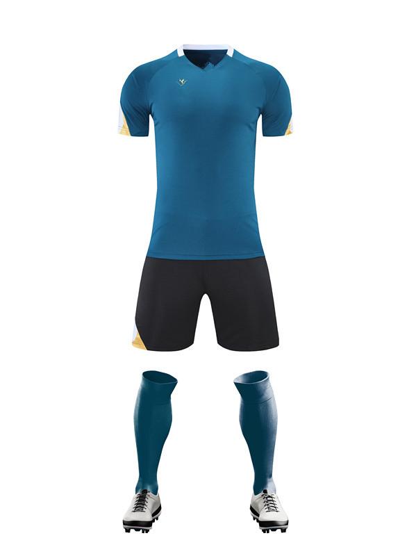 Training clothes Men and women Children Adult breathable quick-drying short-sleeved set Sports football jersey