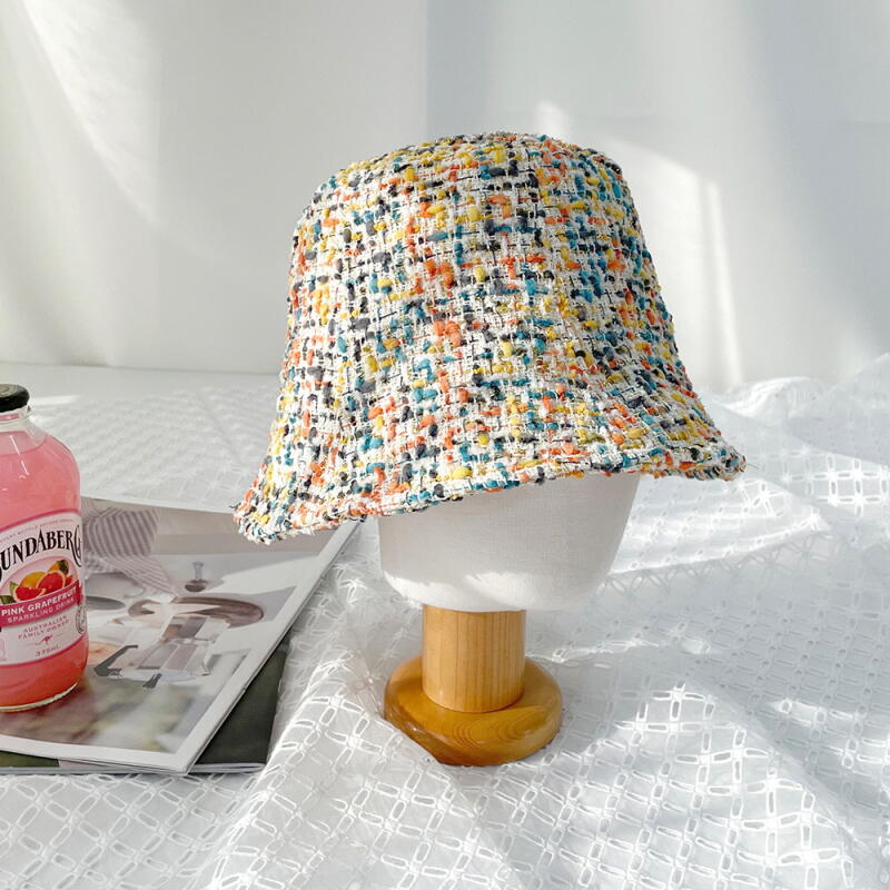 Женская милая твидовая блестящая шляпа C4791_Red