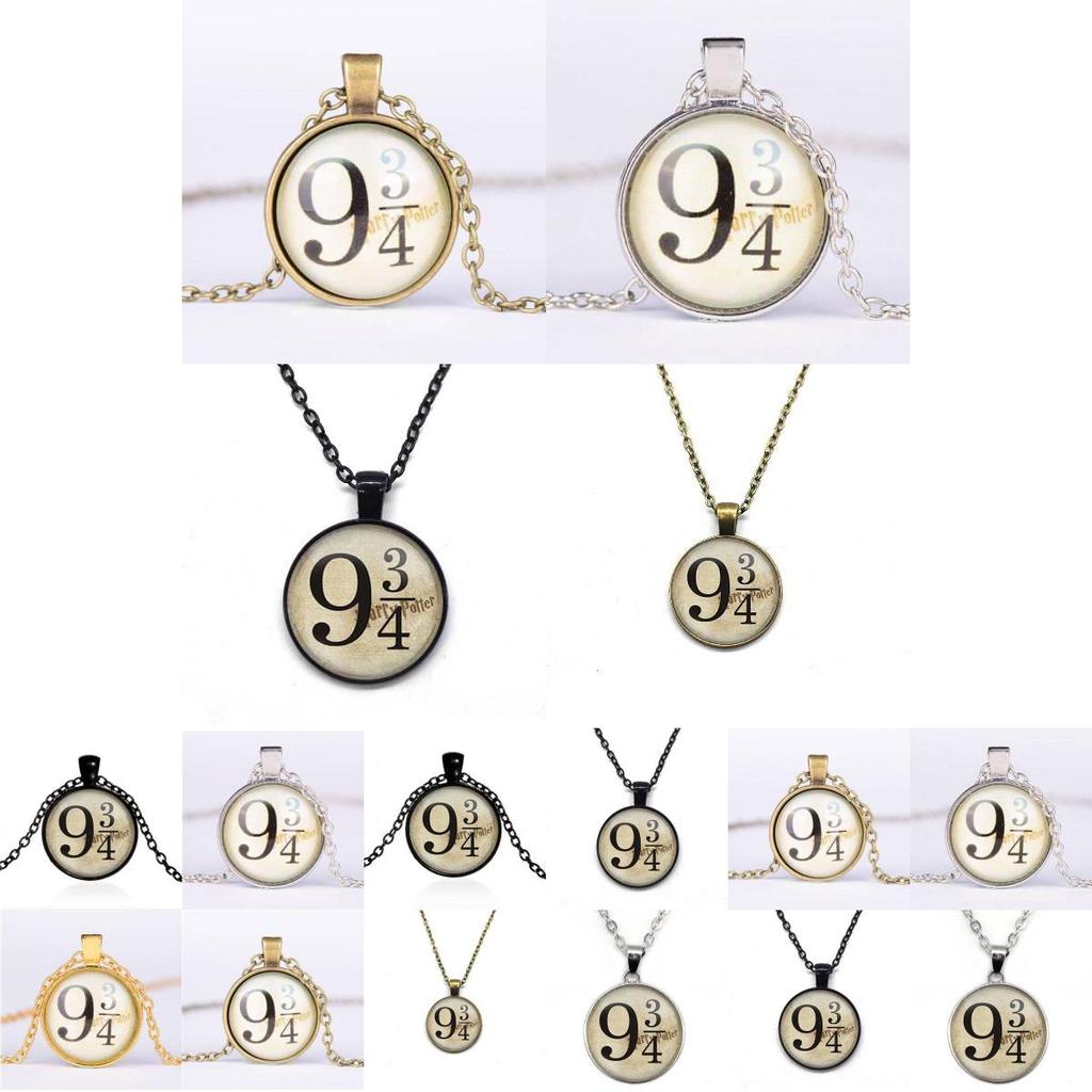 Harry Potter Collectors Edition Alloy Necklace With Geometric Design For Fans Special Characters Included