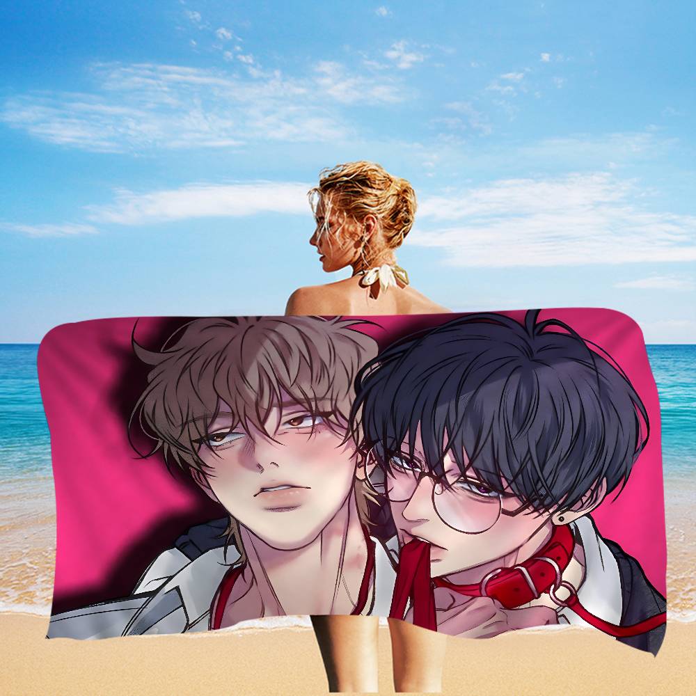 negative Love bl Big Microfiber Beach Towels Quick Dry Towel Sand Beach Towels Pool Towel for Travel Swim Pool Yoga