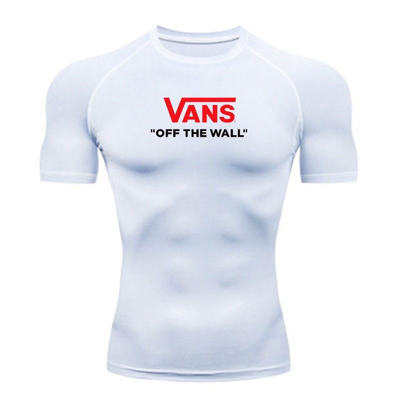 Men's Compression Fitness Sports T-Shirt Breathable Stretchy