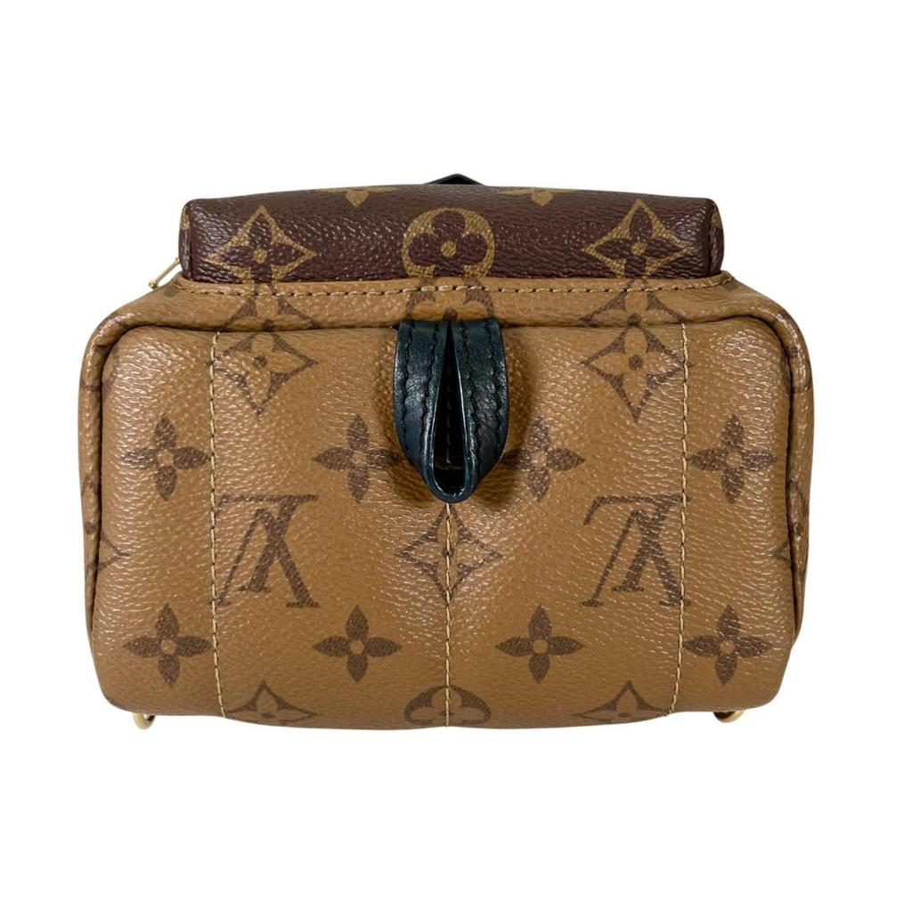 LOUISVUITTON Monogram reverse Palm Springs Backpack Daypack leather Women M44872 Used