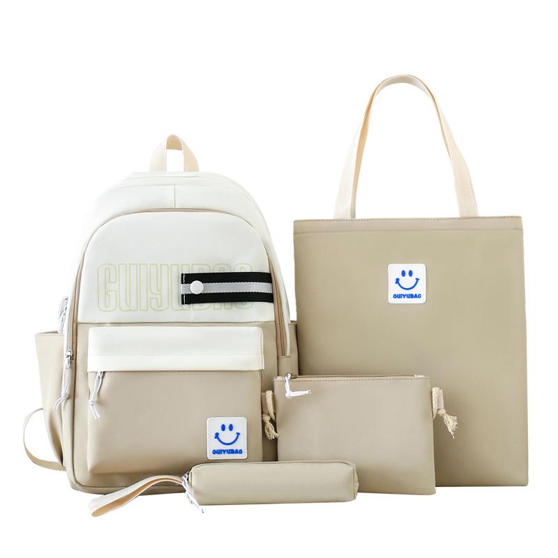 

New School Bags for Junior and Senior High School Students To Reduce Burdens and Reduce Backpacks with Large Capacity